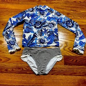 Janie and Jack swimsuit size 10 girls